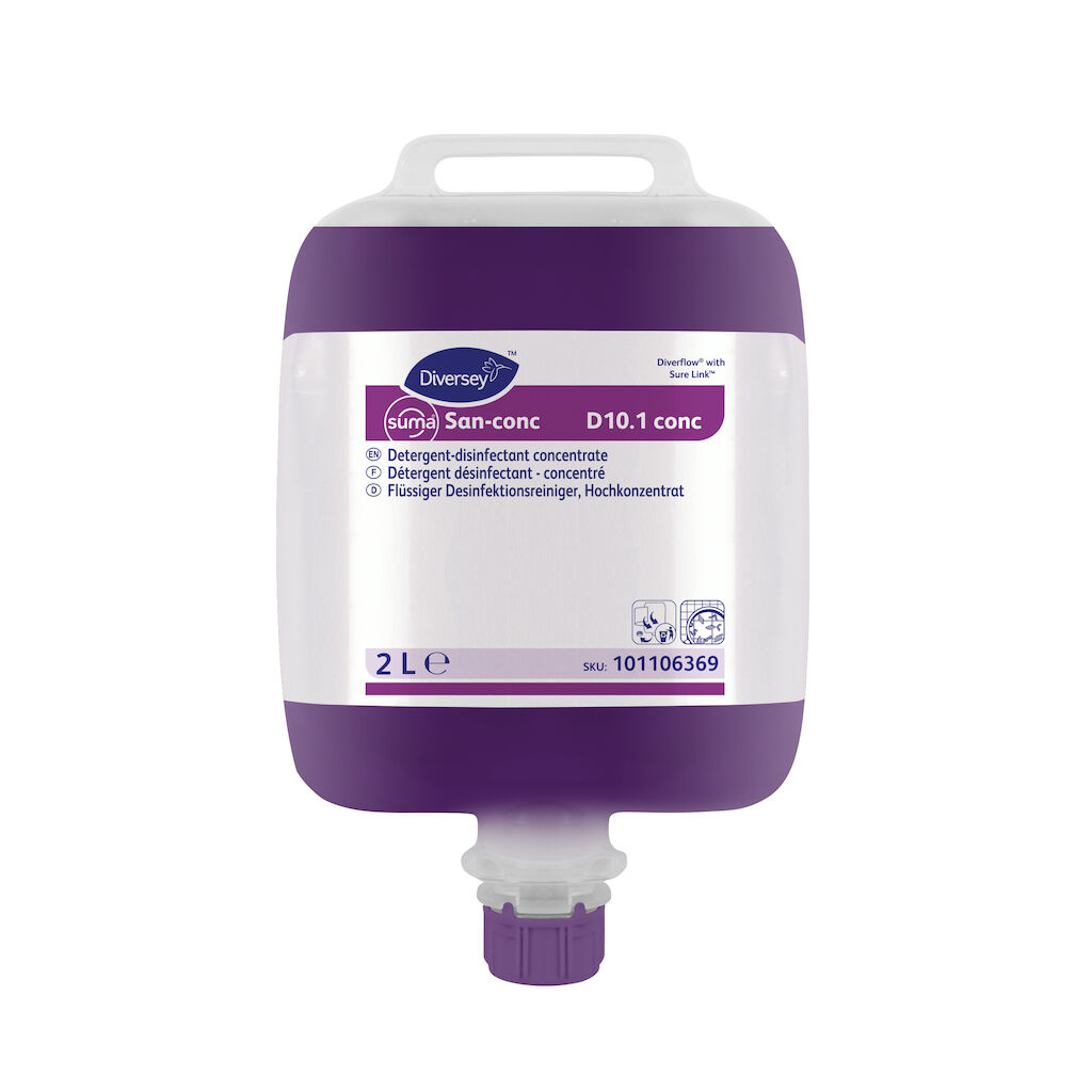 Suma San-conc D10.1 conc 3x2L - Flüssiger, hochkonzentrierter Desinfektionsreiniger, VAH-zertifiziert