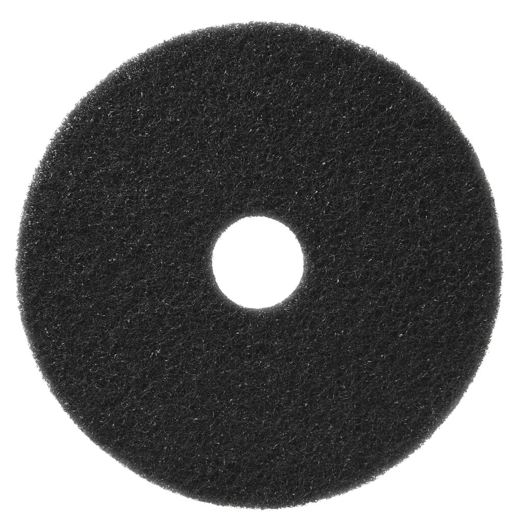 TASKI Americo Pad - Black 5x1Stk. - 14" / 36 cm - Schwarz - Aggressives Scheuerpad für die intensive Grundreinigung
