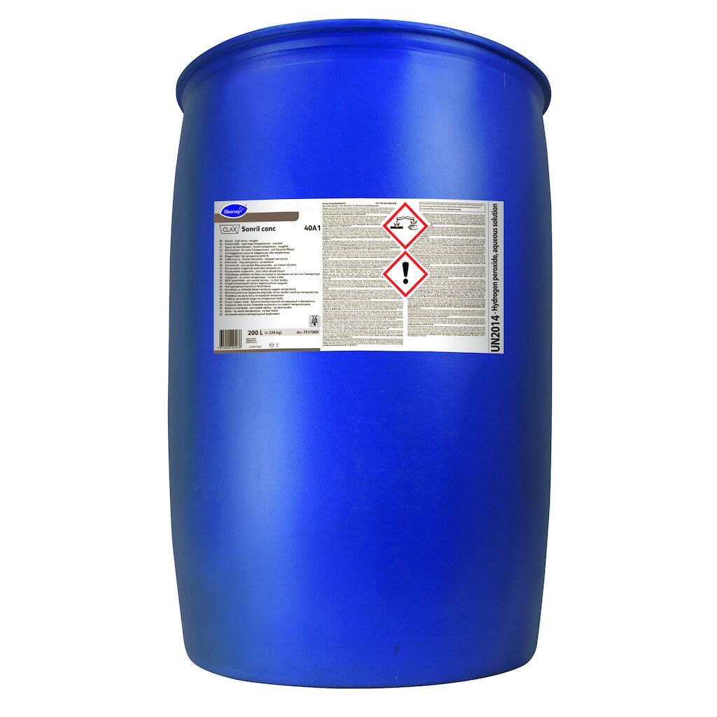 Clax Sonril conc 40A1 200L - Bleichmittel - für hohe Temperaturen - auf Sauerstoffbasis