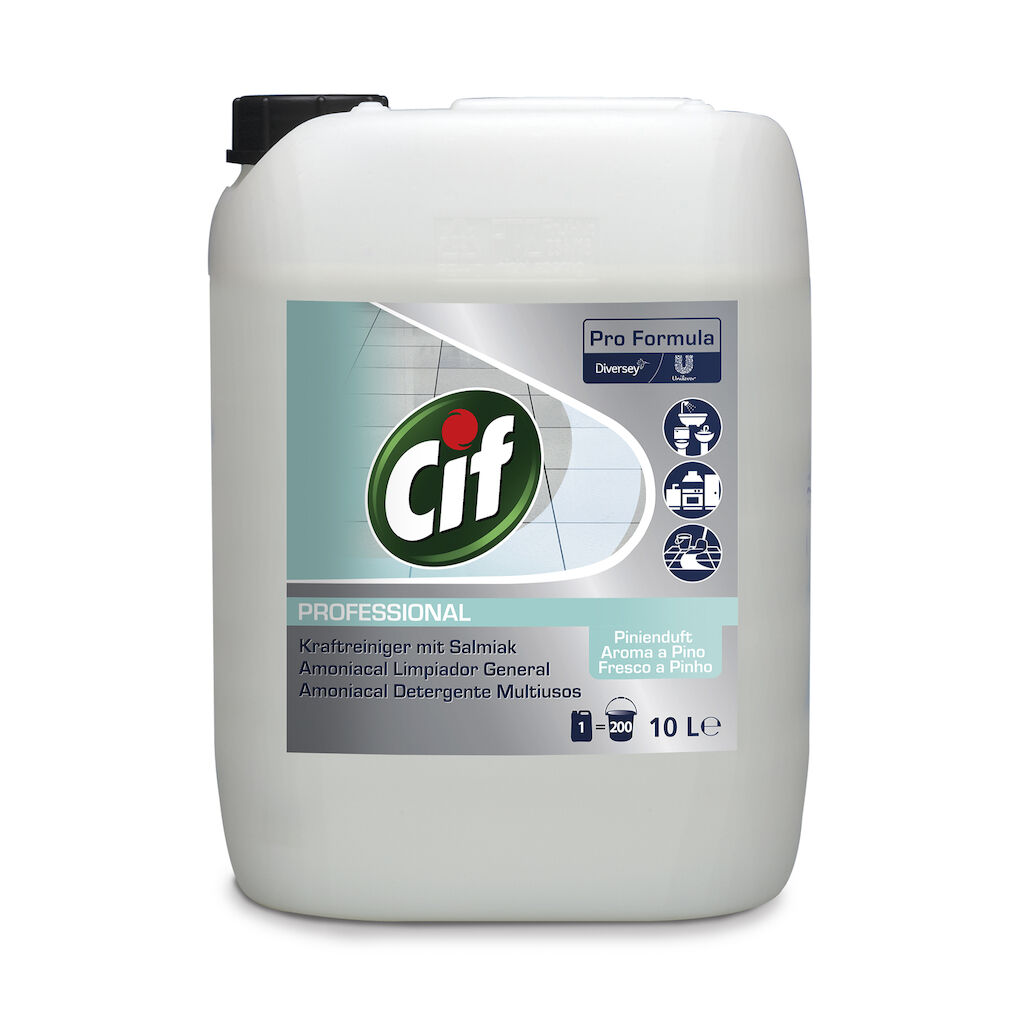 Cif Pro Formula Kraftreiniger 10L - Allzweckreiniger mit Ammoniak