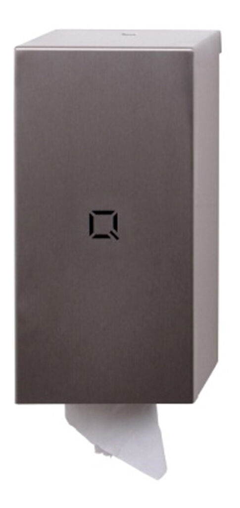 QBic Centre Pull Dispenser Mini 1Stk. - Hochwertiger Küchenrollenspender aus Edelstahl