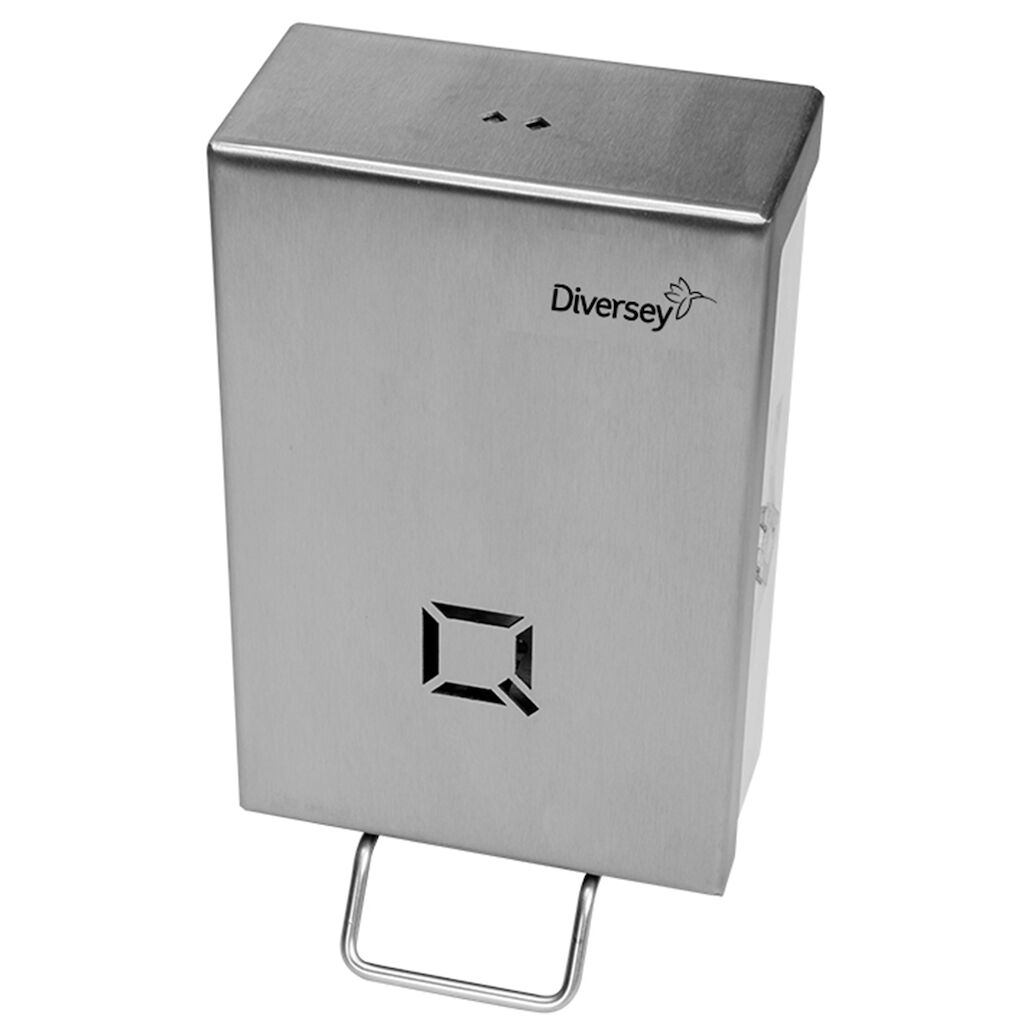 QBic Soft Care Line Stainless Steel Dispenser 1Stk. - Hochwertiger Seifenspender aus Edelstahl