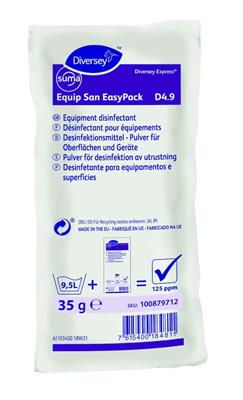 Suma Equip San EasyPack D4.9 160x0.035kg - Desinfektionsmittel - Pulver für Oberflächen und Geräte