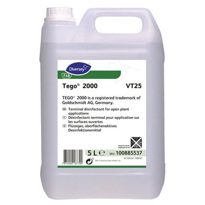 Tego 2000 VT25 2x5L - Flüssiges, oberflächenaktives Desinfektionsmittel