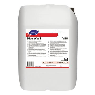 Divo WWS VB8 20L - Additiv zur Steinverhütung und pH-Wert-Kontrolle, geeignet für Ref PET