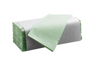 KC Hand Towel Z Folded Green 20x230Stk. - Grün