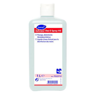 Soft Care Des E Spray H5 10x1L - Flüssige, alkoholische Händedesinfektion