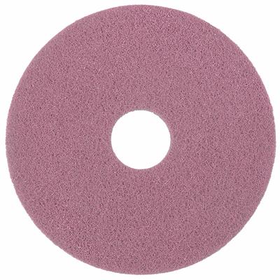 Twister HT Pad - Pink 2x1Stk. - 9" / 23 cm - Rosa - Pad zum täglichen Reinigen von unbeschichten Hartböden in stark frequentierten Bereichen