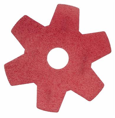 Twister Hybrid Pad 2x1Stk. - 17" / 43 cm - Rot - Kombipad zum Schleifen von Steinböden