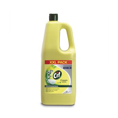 Cif Pro Formula Cream Lemon 6x2L - Cremereiniger mit natürlichen Mikropartikeln